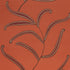 Caterpillar Leaf wallpaper in tomato color - pattern number 5014532 - by Schumacher in the Neisha Crosland collection