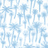 Palmitas wallpaper in mist color - pattern number 5014602 - by Schumacher in the Abel Macias collection