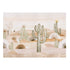 Desert Scape Panel Set wallpaper in mojave color - pattern number 5014611 - by Schumacher in the Abel Macias collection