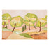 Forest Hills Panel Set wallpaper in sunset color - pattern number 5014651 - by Schumacher in the Abel Macias collection