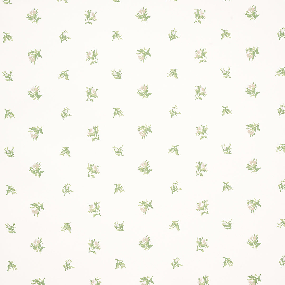 Margie Floral wallpaper in gris color - pattern number 5014741 - by Schumacher in the New Old Fashioned collection