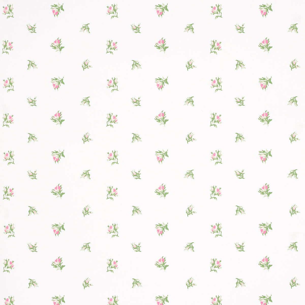 Margie Floral wallpaper in rose color - pattern number 5014742 - by Schumacher in the New Old Fashioned collection
