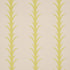 Acanthus Stripe Wallpaper in soleil on sand color - pattern number 5014775 - by Schumacher in the Atelier Paris collection