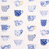 Onies Teacups fabric in porcelin color - pattern number 5014782 - by Schumacher in the New Old Fashioned collection