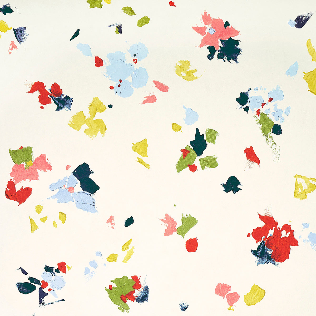 Fairfarren wallpaper in soft multi color - pattern number 5014881 - by Schumacher in the Backdrop I collection