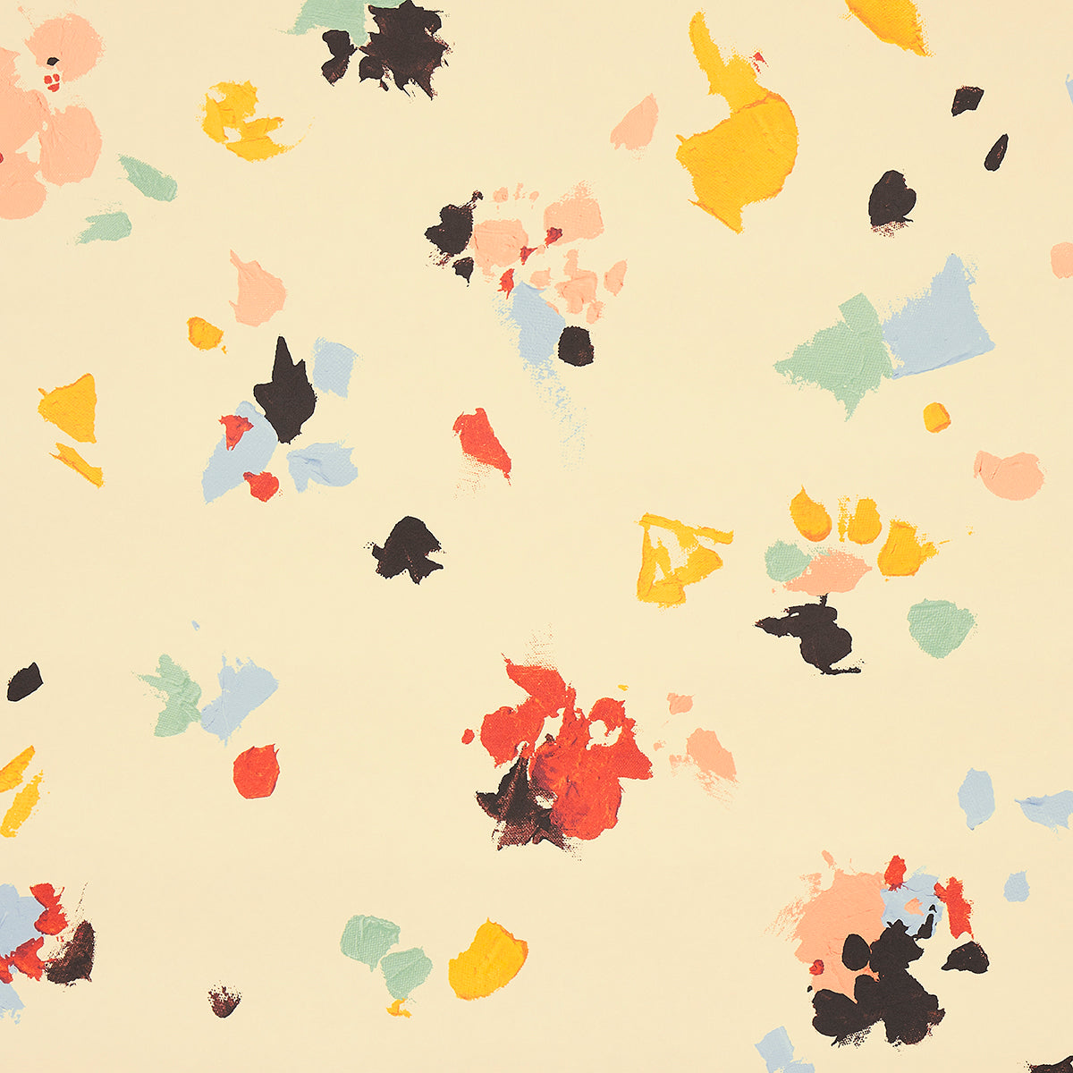 Fairfarren wallpaper in warm multi color - pattern number 5014882 - by Schumacher in the Backdrop I collection