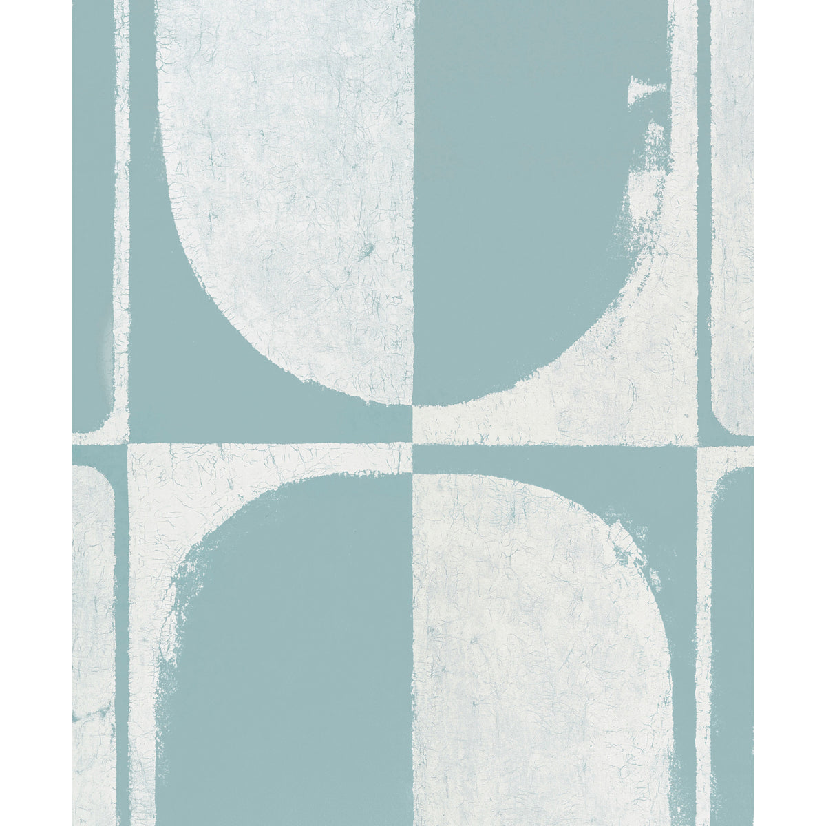 The Cloisters Panel Set wallpaper in soft blue color - pattern number 5014902 - by Schumacher in the Backdrop I collection