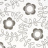 Tudor Rose wallpaper in charcoal white color - pattern number 5015100 - by Schumacher in the Neisha Crosland collection