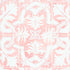 Azulejos wallpaper in pink color - pattern number 5015122 - by Schumacher in the Mary Mcdonald collection