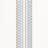 Greco Stripe wallpaper in ivory new black color - pattern number 5015143 - by Schumacher in the Mary Mcdonald collection