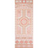 Shell Grotto Panel A wallpaper in coral color - pattern number 5015166 - by Schumacher in the Mary Mcdonald collection