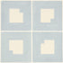 Palindrome wallpaper in sky color - pattern number 5015291 - by Schumacher in the Backdrop I collection