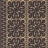 Borneo Grasscloth wallpaper in black color - pattern number 5015412 - by Schumacher in the Celerie Kemble collection