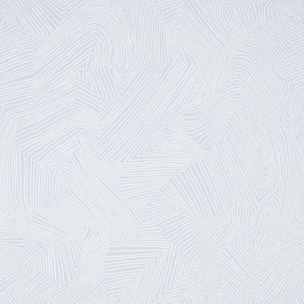 Labyrinth Grand wallpaper in sky color - pattern number 5015433 - by Schumacher in the Earth and Sky collection