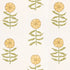 Pretty Petals fabric in soft yellow color - pattern number 5015452 - by Schumacher in the Marian Mcevoy collection