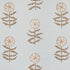 Pretty Petals Wallpaper in sky color - pattern number 5015453 - by Schumacher in the Perennial Favorites collection