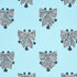 Bow Wow Wow fabric in aqua color - pattern number 5015470 - by Schumacher in the Marian Mcevoy collection