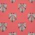 Bow Wow Wow fabric in red color - pattern number 5015471 - by Schumacher in the Marian Mcevoy collection