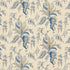 Apolline Botanical wallpaper in ciel and marine color - pattern number 5015501 - by Schumacher in the Le Max collection