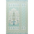 Colmery Paisley Panel Set wallpaper in peacock color - pattern number 5015510 - by Schumacher in the Le Max collection