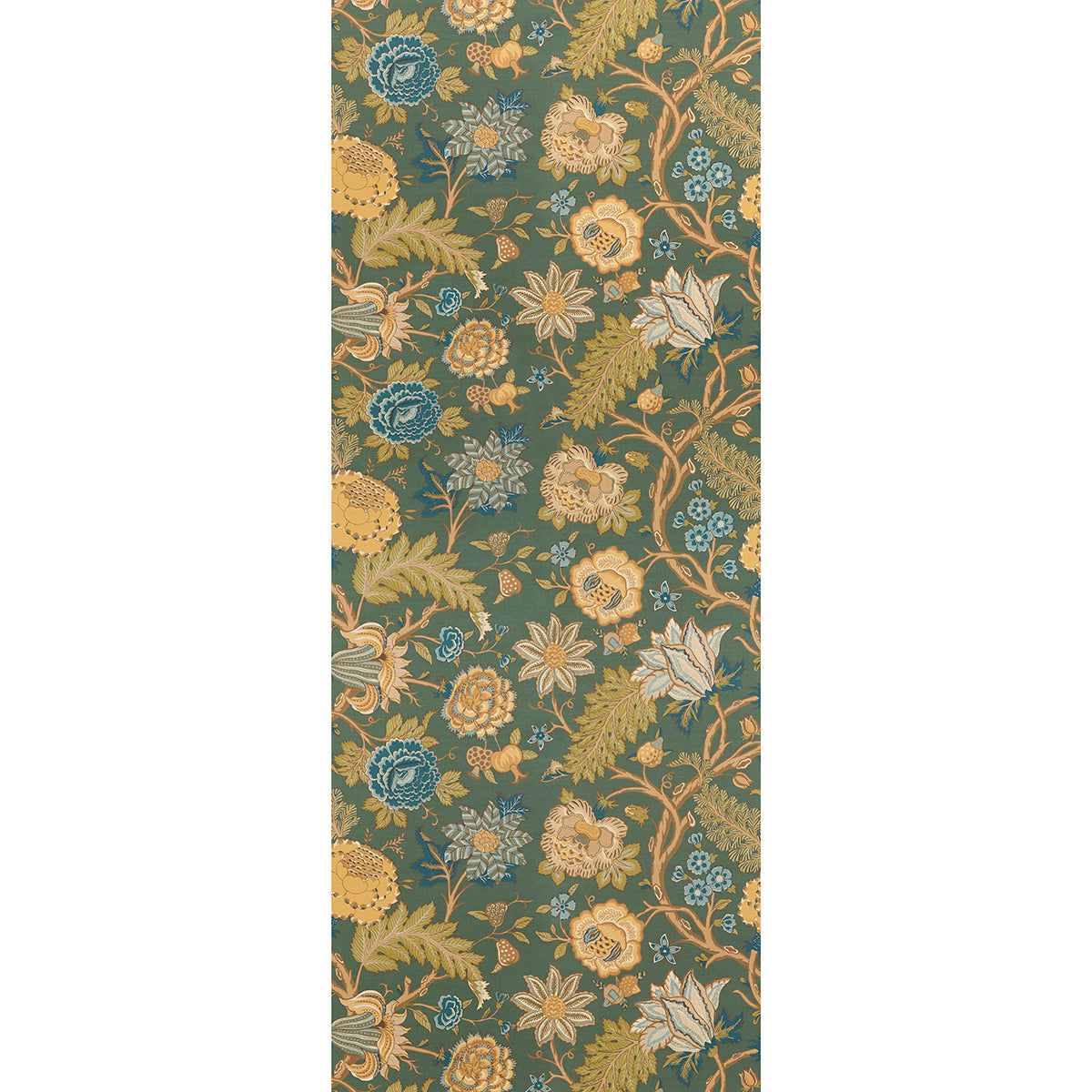 Darsy Tree Of Life Sisal Panel Set wallpaper in juniper color - pattern number 5015630 - by Schumacher in the Schumacher Classics collection