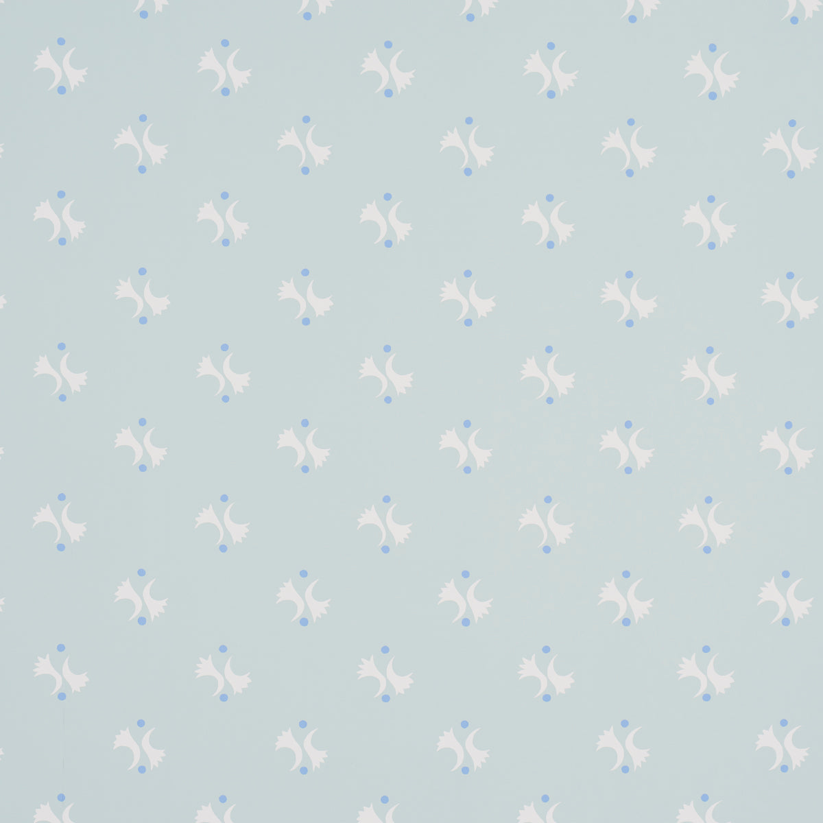 Lavigne wallpaper in sky color - pattern number 5015732 - by Schumacher in the Domino Effect collection