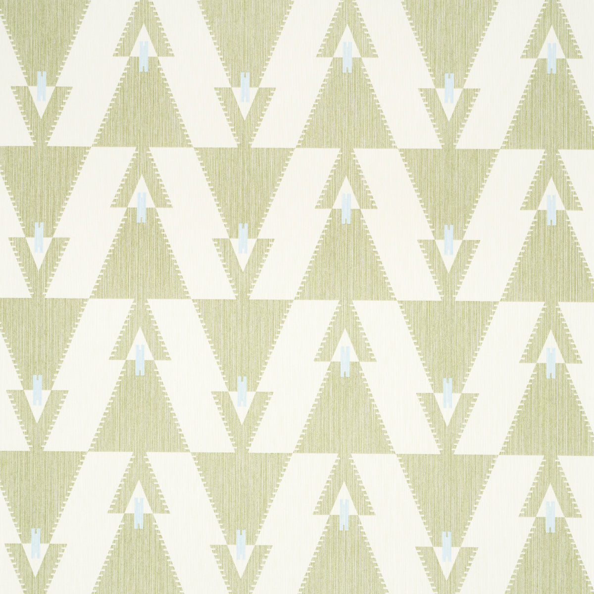 Kalido wallpaper in pistachio color - pattern number 5015790 - by Schumacher in the A Rum Fellow collection