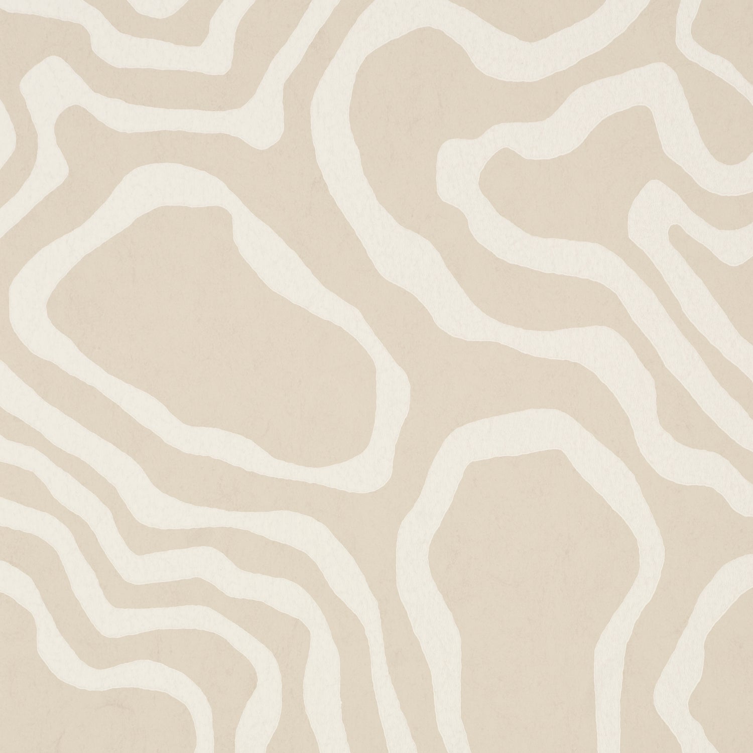 Defeo wallpaper in bone color - pattern number 5016101 - by Schumacher in the Mesa Schumacher collection