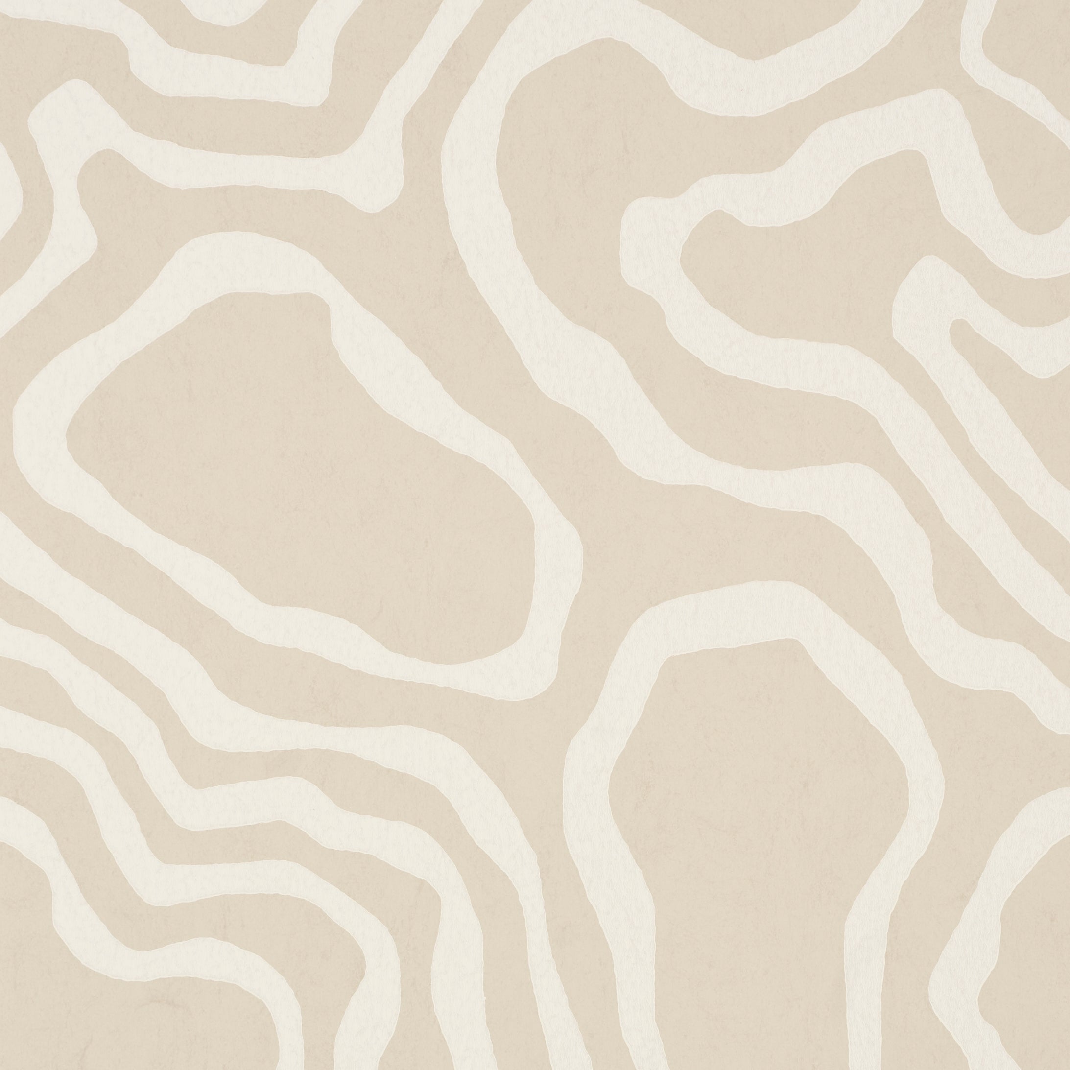 Defeo wallpaper in bone color - pattern number 5016101 - by Schumacher in the Mesa Schumacher collection