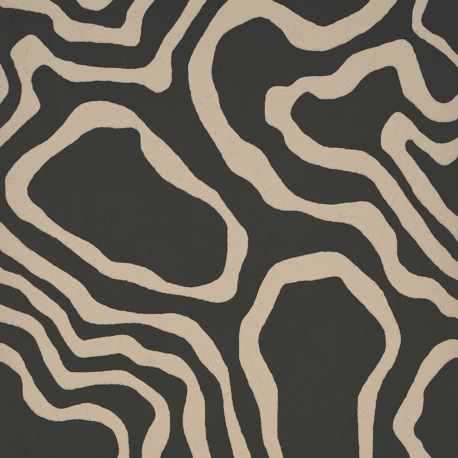 Defeo wallpaper in carbon color - pattern number 5016102 - by Schumacher in the Mesa Schumacher collection