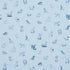 Good Dogs Everywhere fabric in sky and navy blue color - pattern number 5016132 - by Schumacher in the The New Yorker collection