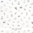 Good Dogs Everywhere Peel and Stick fabric in black and white color - pattern number 5016300 - by Schumacher in the The New Yorker collection