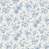 Brantwood Vine fabric in porcelain color - pattern number 5016351 - by Schumacher in the A Country Life collection