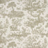 Western Toile fabric in stone color - pattern number 5016442 - by Schumacher in the A Country Life collection