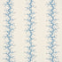 Coral Stripe wallpaper in blue color - pattern number 5016451 - by Schumacher in the Wallflowers II collection