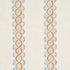 Leonidis Stripe fabric in saffron color - pattern number 5016462 - by Schumacher in the Wallflowers II collection