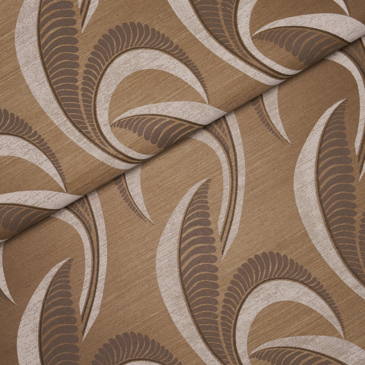 Banana Leaf Sisal Wallpaper in mocha color - pattern number 5016552 - by Schumacher in the Perennial Favorites collection