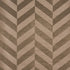 Staggered Chevron Sisal Wallpaper in brown color - pattern number 5016561 - by Schumacher in the Perennial Favorites collection