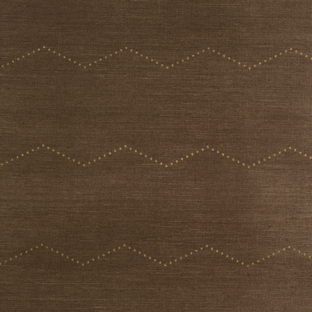 Rivet Stripe Sisal Wallpaper in sepia color - pattern number 5016712 - by Schumacher in the Perennial Favorites collection