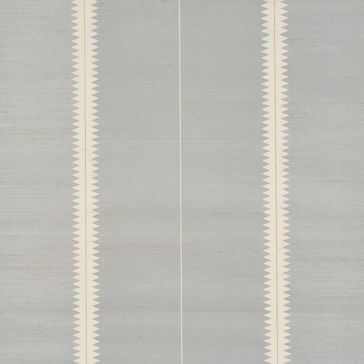 Bristle Stripe Sisal wallpaper in mineral color - pattern number 5016740 - by Schumacher in the Textured and Woven Wallcoverings collection