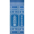 Bar Palladio 2 Panel Set wallpaper in blue color - pattern number 5016830 - by Schumacher in the Marie Anne Oudejans collection