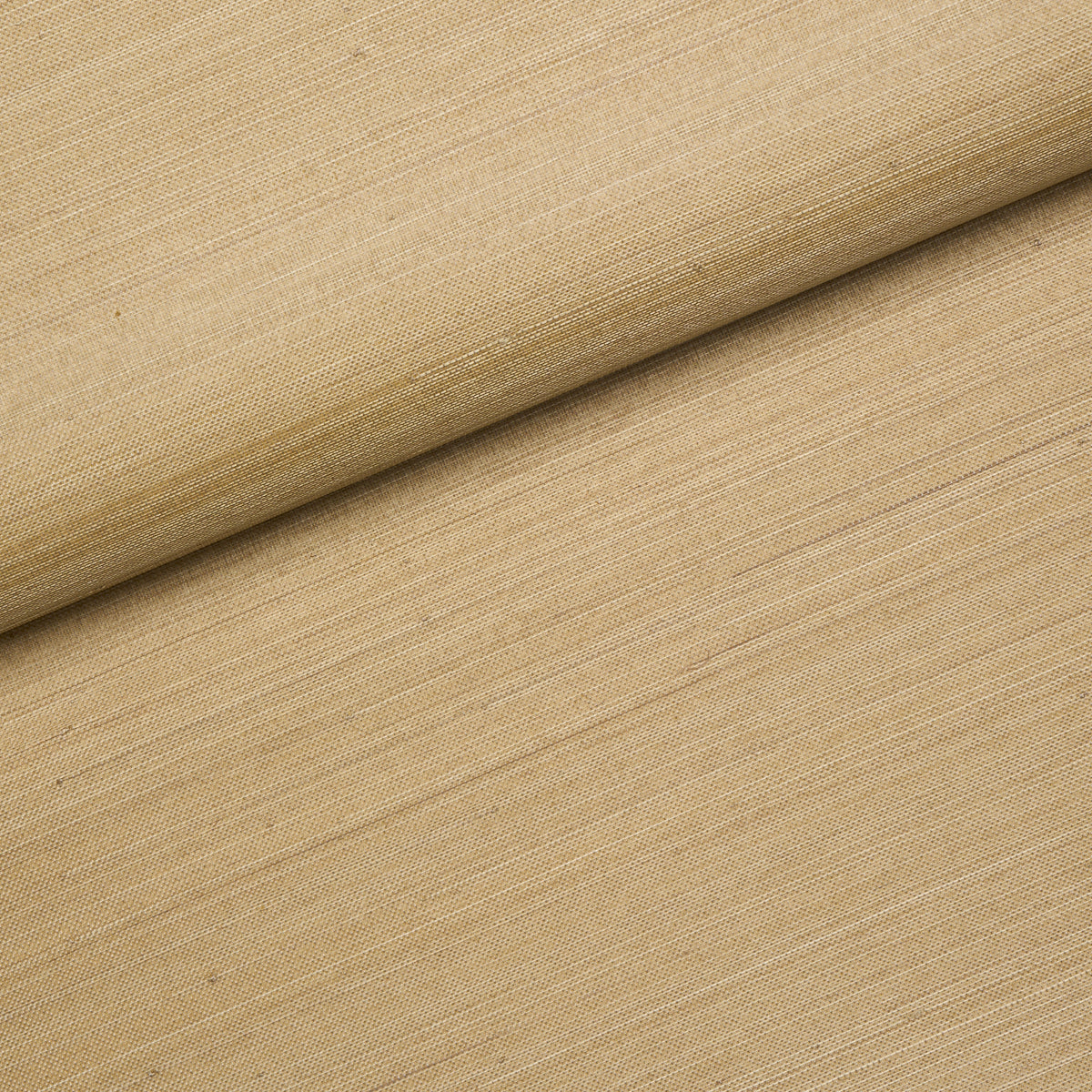 Musa Abaca Wallpaper in soft gold color - pattern number 5016873 - by Schumacher in the Patterson Flynn collection