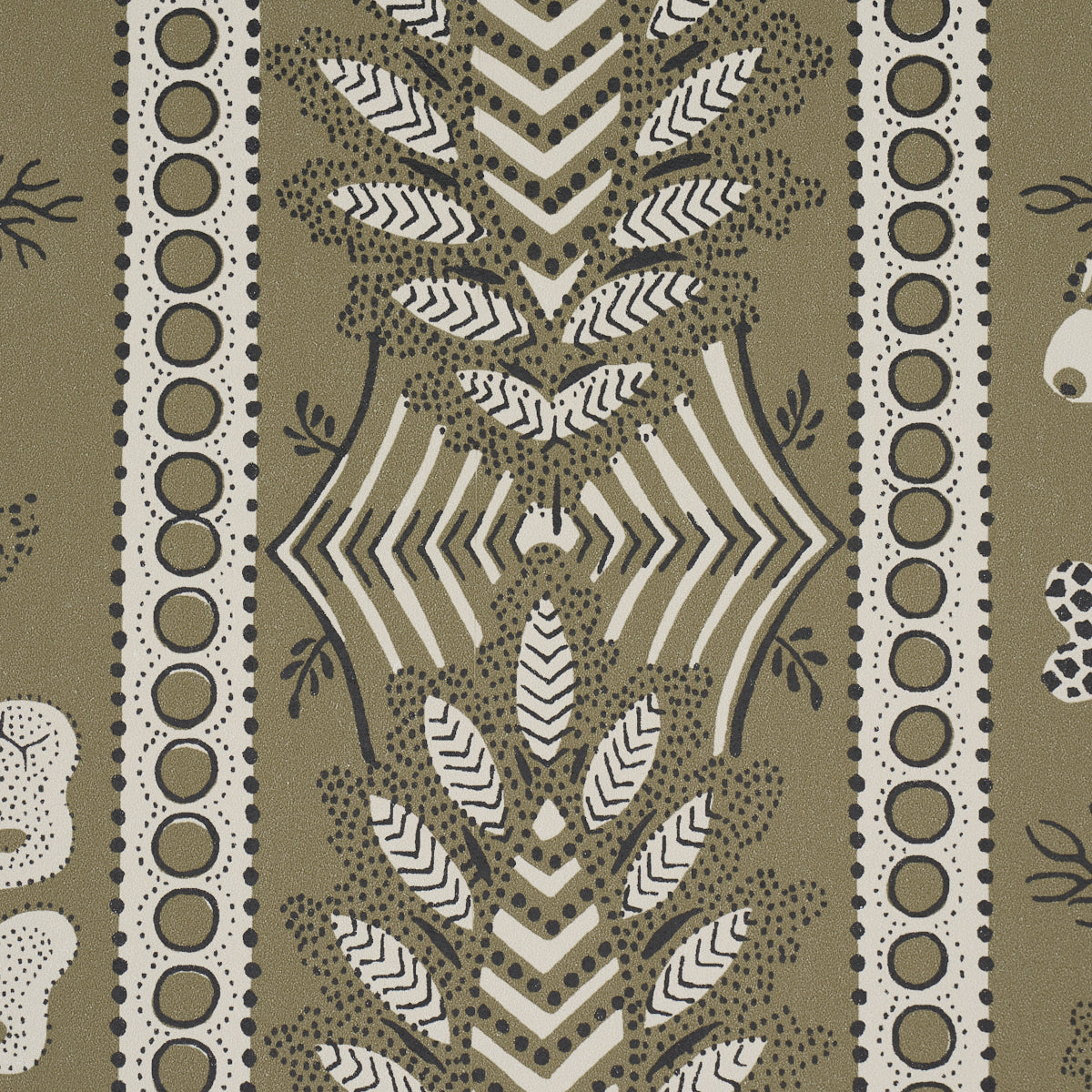 Richmond House Wallpaper in sage color - pattern number 5017012 - by Schumacher in the A Country Life collection