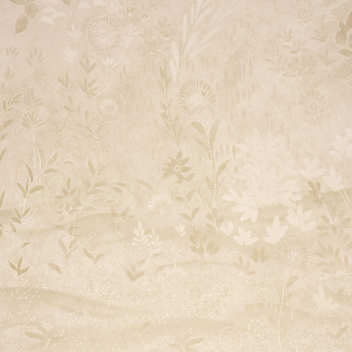 Sublime 4 Panel Set Wallpaper in parchment color - pattern number 5017131 - by Schumacher in the Colette Cosentino collection