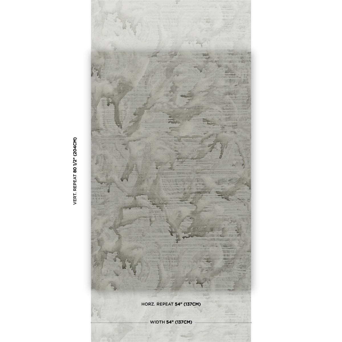 Valiant Wallpaper in charcoal color - pattern number 5017153 - by Schumacher in the Colette Cosentino collection