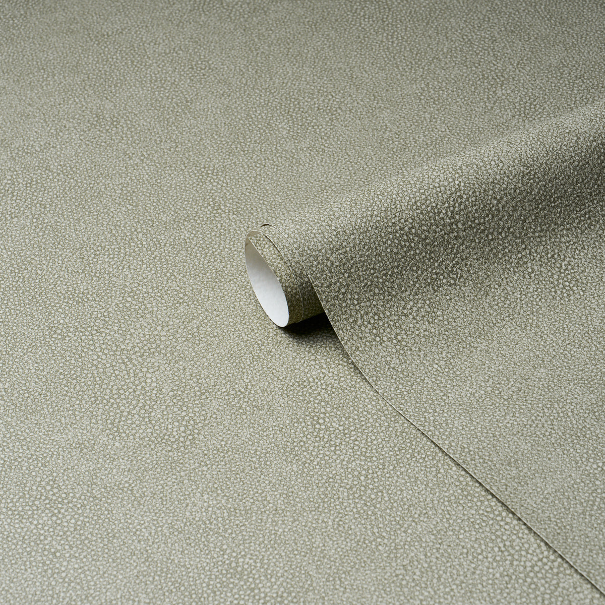 Dunbar Shagreen Vinyl Wallpaper in olive color - pattern number 5017260 - by Schumacher in the Schumacher Utility collection