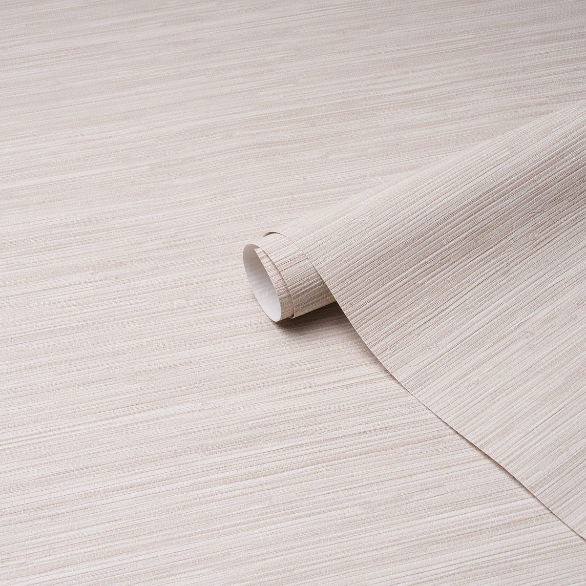 Horizon Grasscloth Vinyl Wallpaper in stone color - pattern number 5017274 - by Schumacher in the Schumacher Utility collection