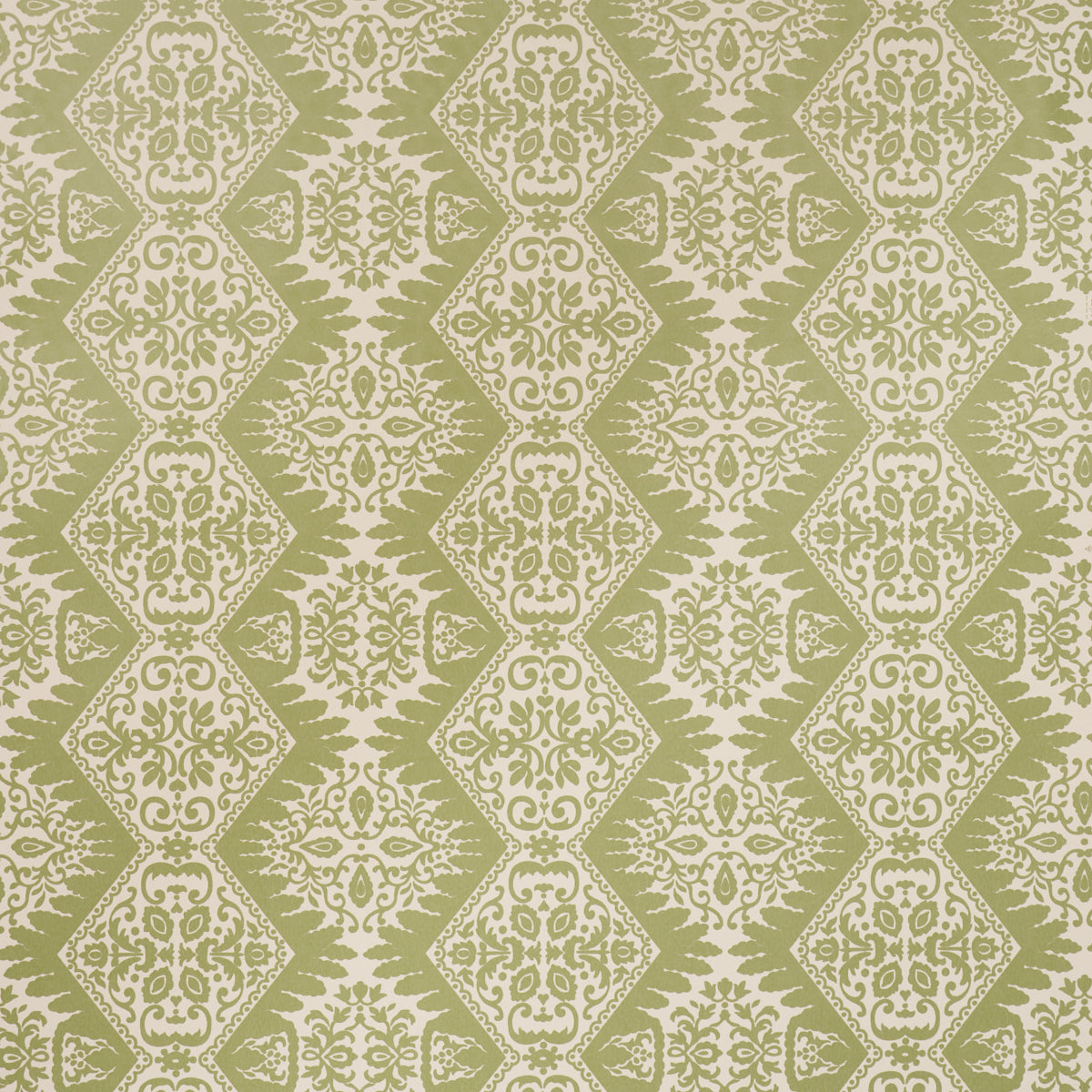 Berkeley Wallpaper in apple color - pattern number 5017310 - by Schumacher in the Williamsburg collection