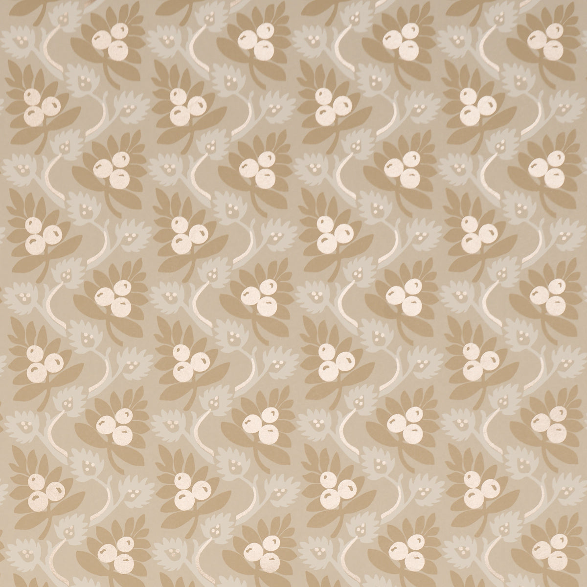Custis Orchard Wallpaper in twig color - pattern number 5017340 - by Schumacher in the Williamsburg collection