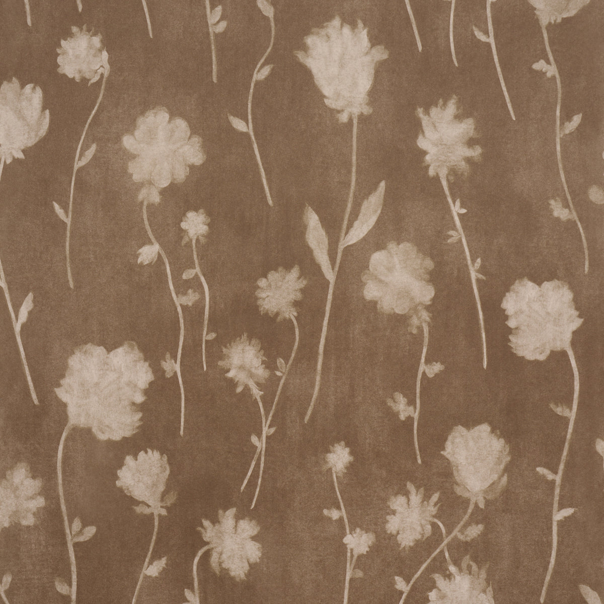 Before Midnight Wallpaper in chocolate color - pattern number 5017361 - by Schumacher in the Backdrop I collection